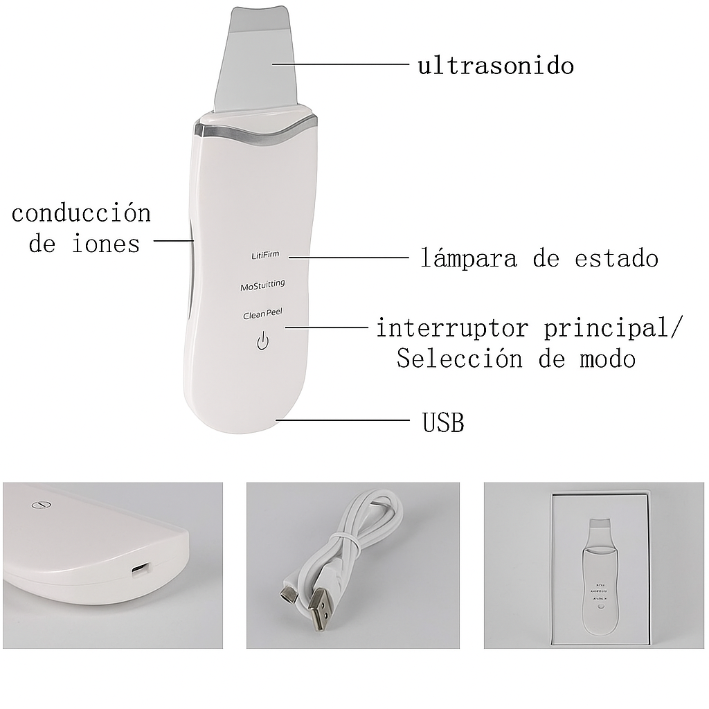 GlowSkin™ – Limpiador Facial 3 en 1